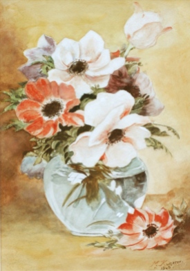Painting by Moses Knighton Jun dated 1942
