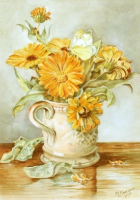 Painting by Moses Knighton Jun dated 1942